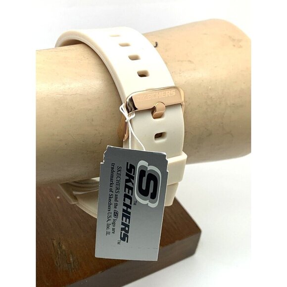 Skechers Women\'s Watch SR6172W Quartz Beige Rubber Band 40mm main image 9